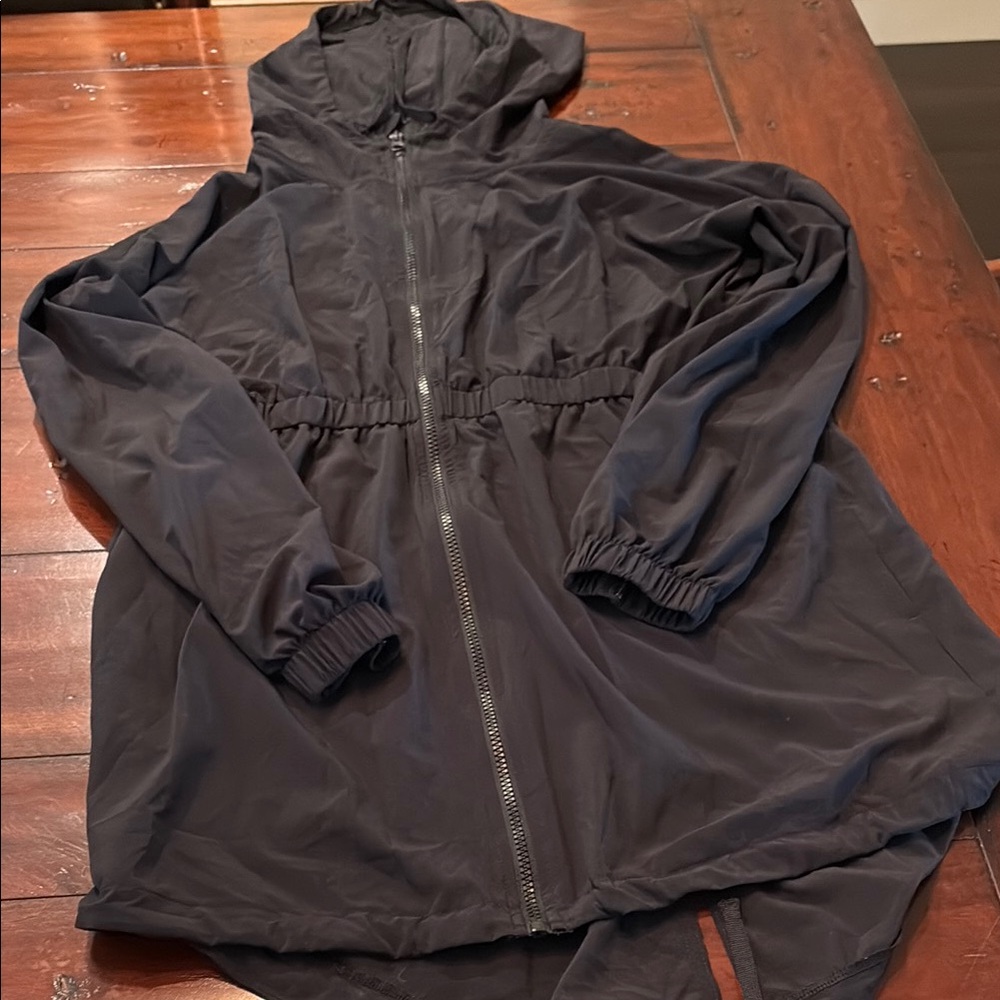Zella Black Hooded Lightweight Athletic Jacket